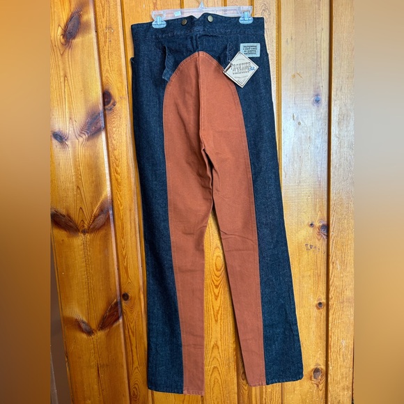 Old western riding jeans - Picture 2 of 2